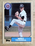 1987 Topps #72 Walt Terrell