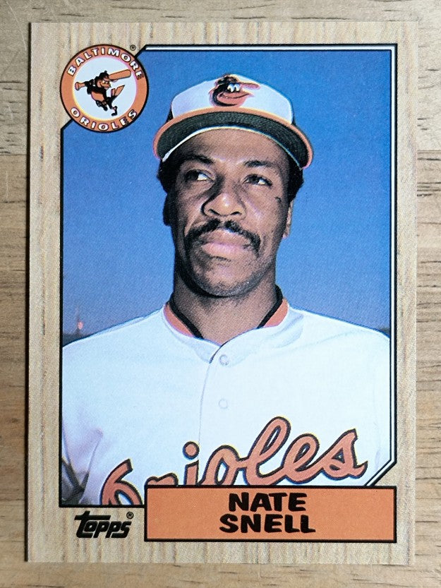 1987 Topps #86 Nate Snell