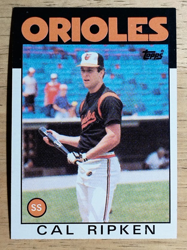 1986 Topps #340 Cal Ripken
