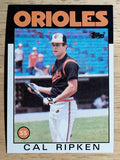 1986 Topps #340 Cal Ripken