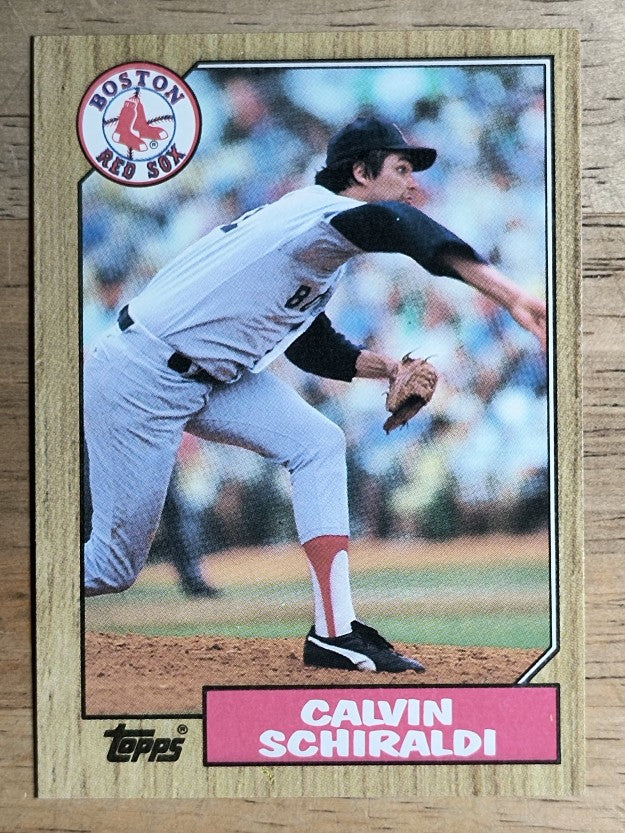 1987 Topps #94 Calvin Schiraldi
