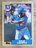 1987 Topps #104 Billy Sample