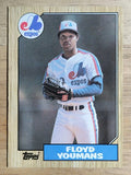 1987 Topps #105 Floyd Youmans