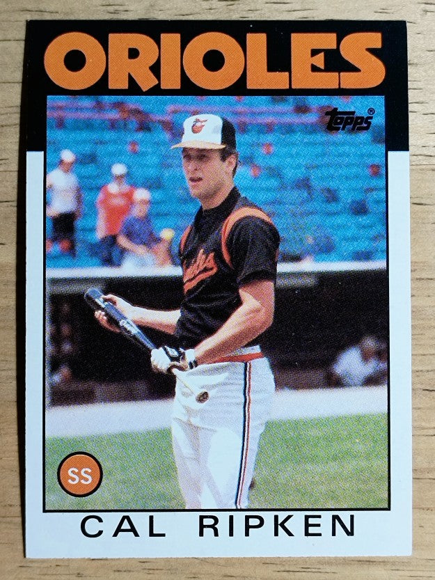 1986 Topps #340 Cal Ripken