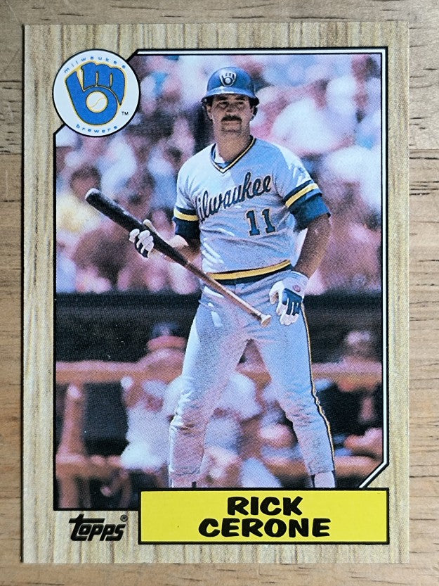 1987 Topps #129 Rick Cerone