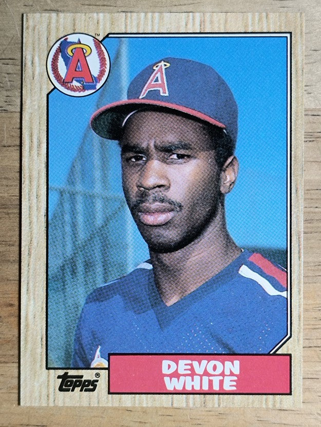 1987 Topps #139 Devon White RC