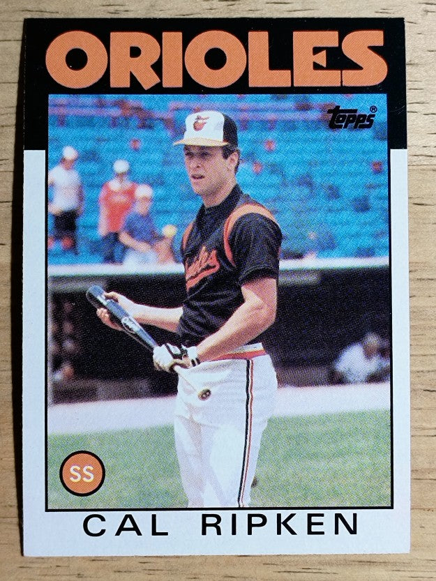 1986 Topps #340 Cal Ripken