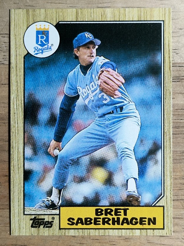 1987 Topps #140 Bret Saberhagen