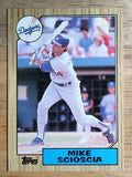 1987 Topps #144 Mike Scioscia