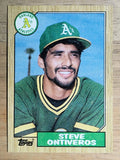 1987 Topps #161 Steve Ontiveros