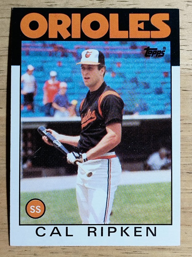 1986 Topps #340 Cal Ripken