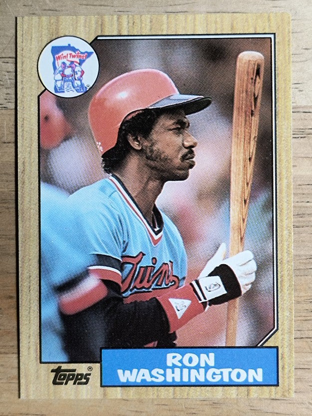 1987 Topps #169 Ron Washington