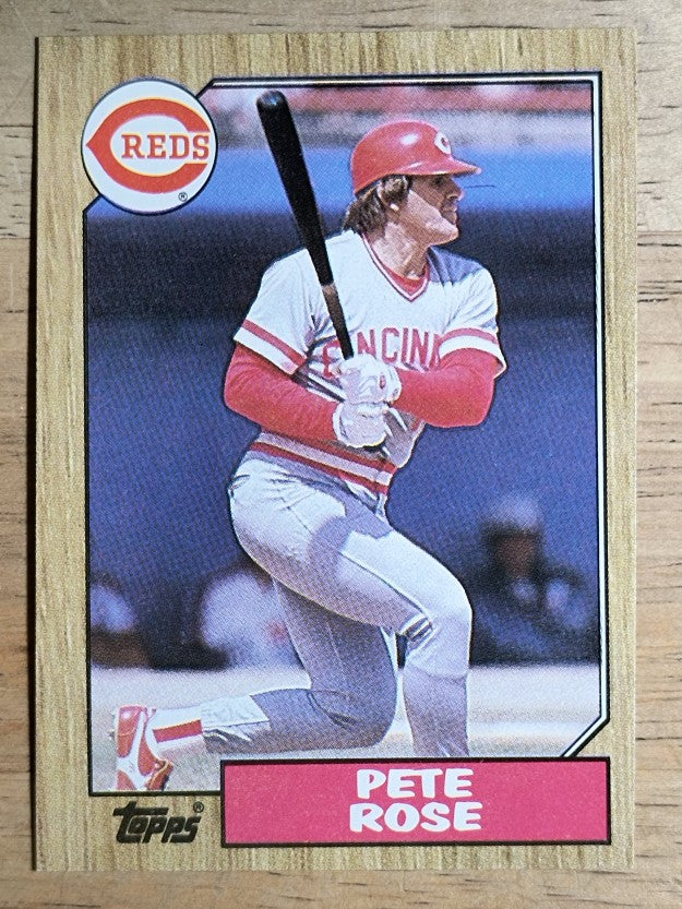 1987 Topps #200 Pete Rose