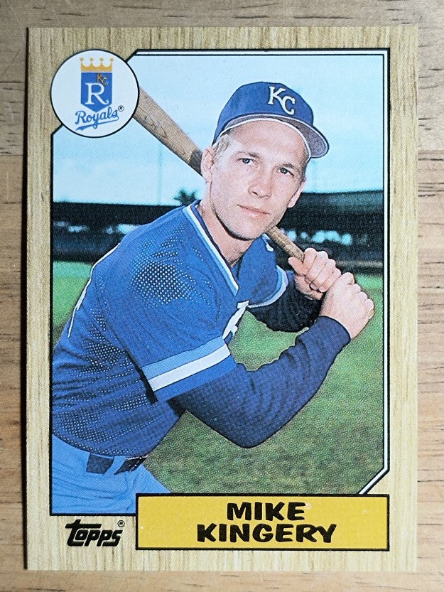 1987 Topps #203 Mike Kingery RC