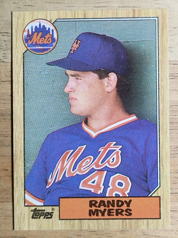 1987 Topps #213 Randy Myers RC