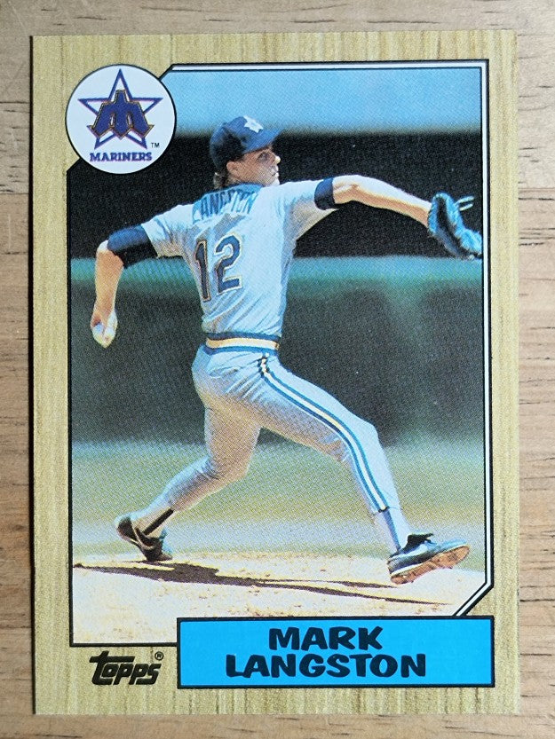 1987 Topps #215 Mark Langston