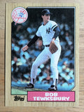 1987 Topps #254 Bob Tewksbury RC