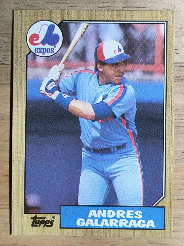 1987 Topps #272 Andres Galarraga