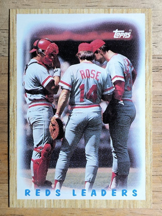 1987 Topps #281 Reds TL/Pete Rose