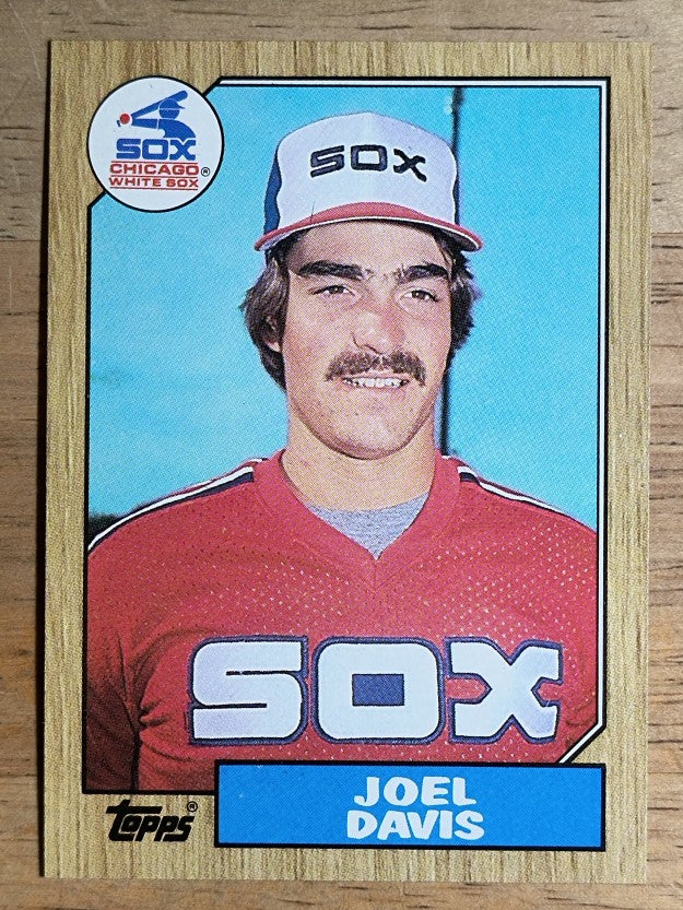 1987 Topps #299 Joel Davis