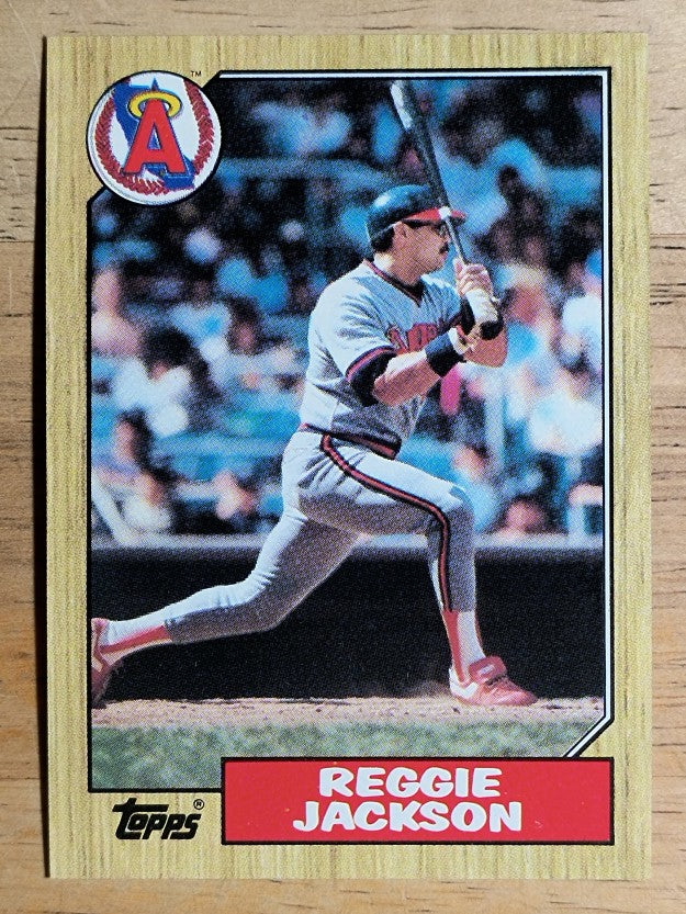 1987 Topps #300 Reggie Jackson