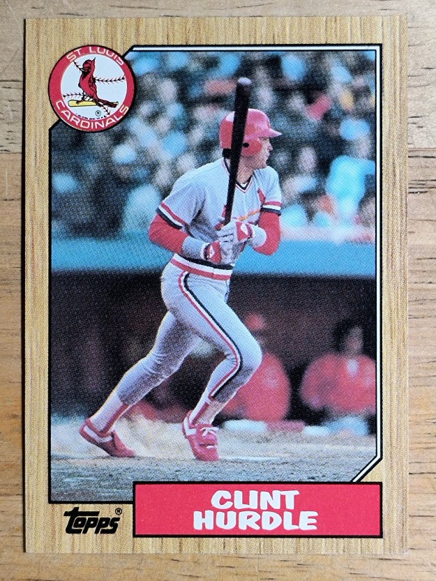 1987 Topps #317 Clint Hurdle