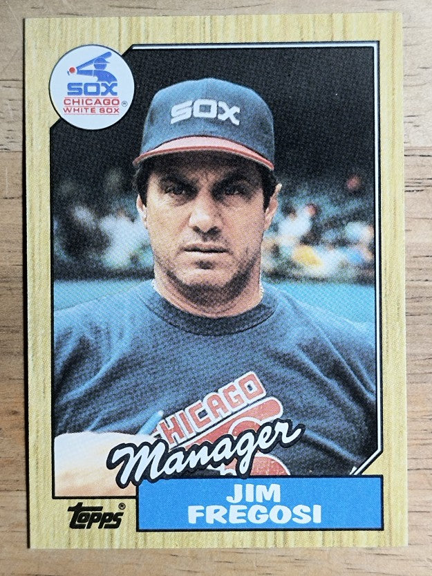 1987 Topps #318 Jim Fregosi MG