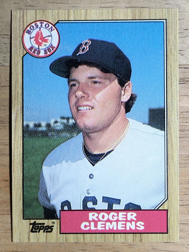 1987 Topps #340 Roger Clemens