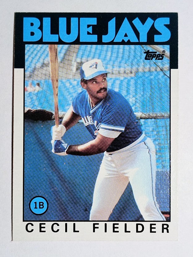 1986 Topps #386 Cecil Fielder RC