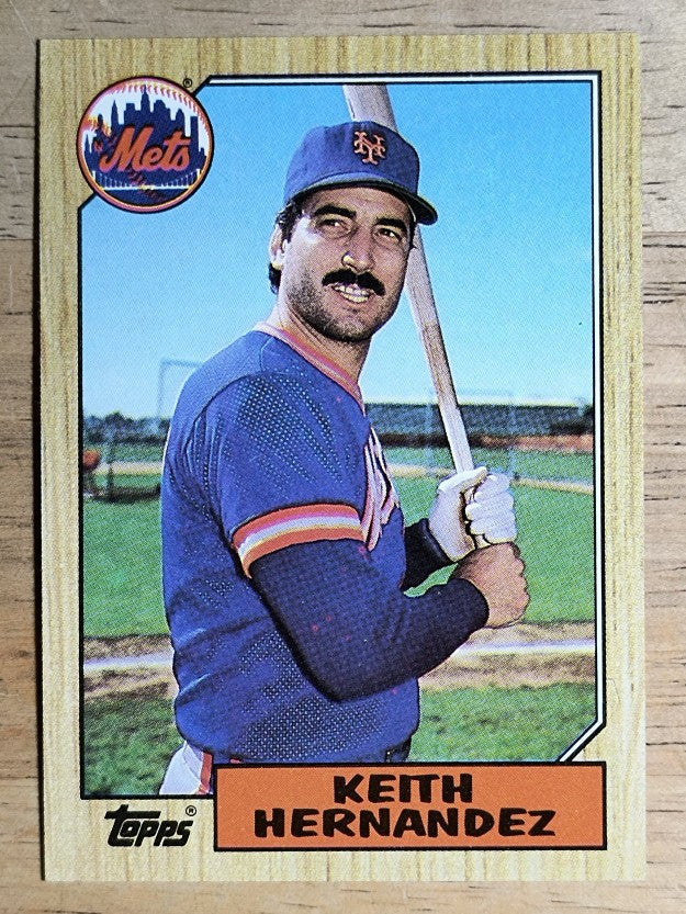 1987 Topps #350 Keith Hernandez