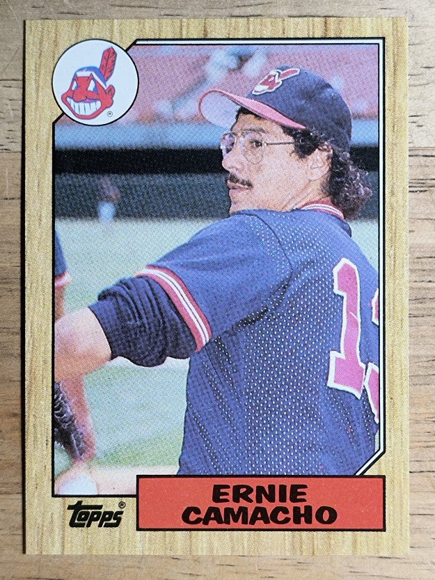1987 Topps #353 Ernie Camacho