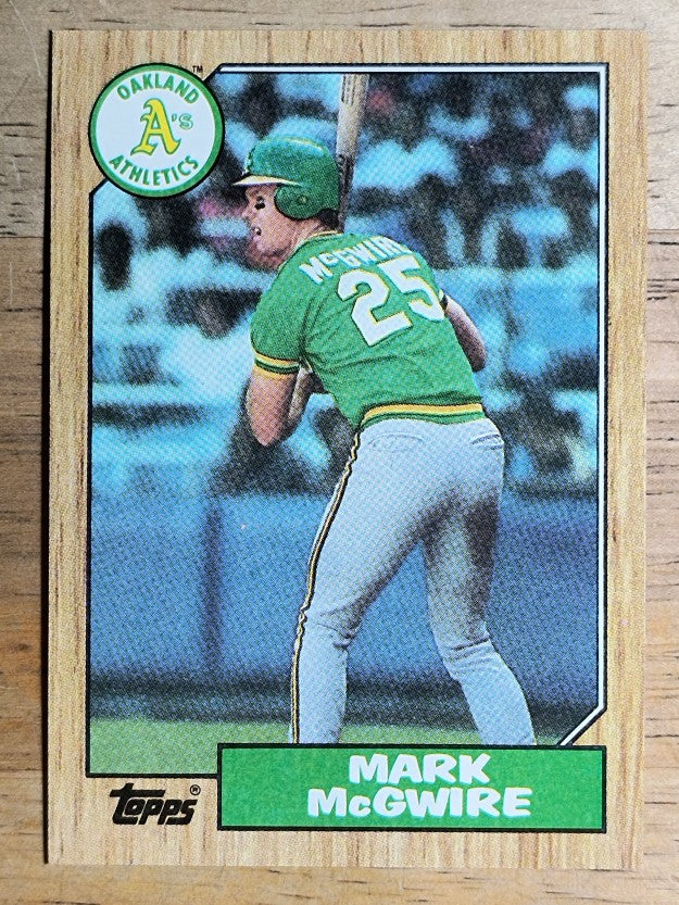 1987 Topps #366 Mark McGwire