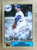 1987 Topps #385 Orel Hershiser