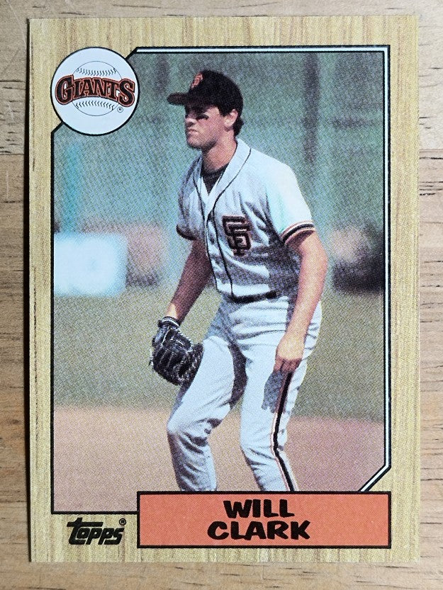 1987 Topps #420 Will Clark RC