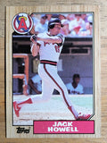 1987 Topps #422 Jack Howell