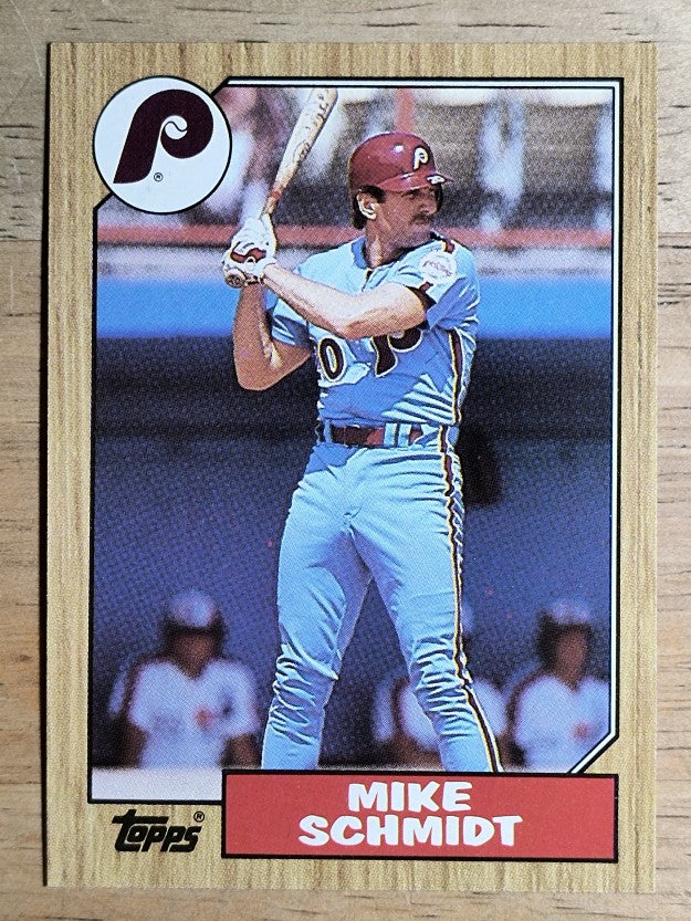 1987 Topps #430 Mike Schmidt