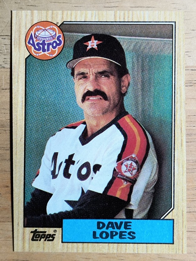 1987 Topps #445 Dave Lopes