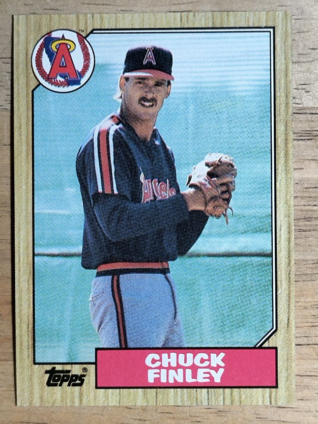 1987 Topps #446 Chuck Finley RC