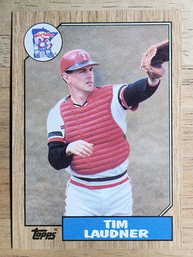 1987 Topps #478 Tim Laudner