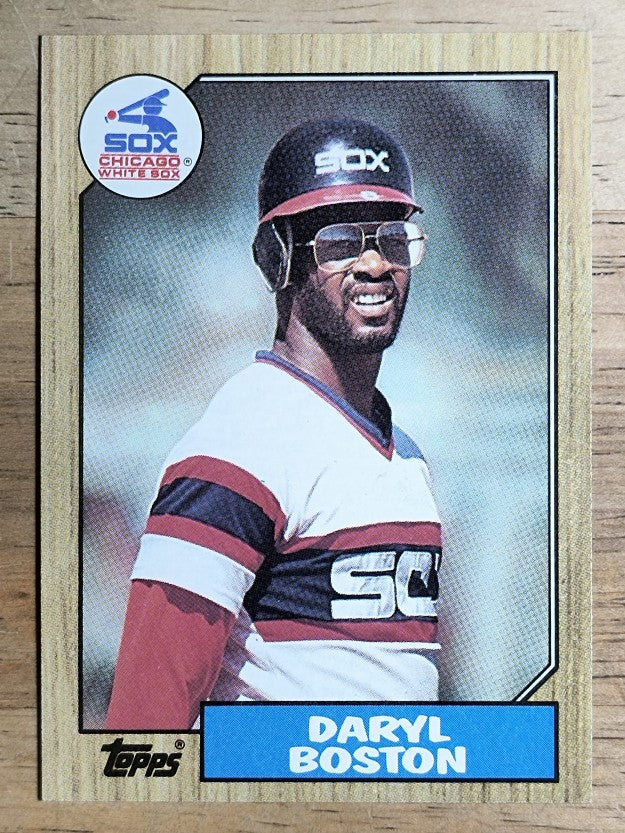 1987 Topps #482 Daryl Boston