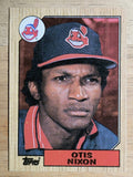 1987 Topps #486 Otis Nixon