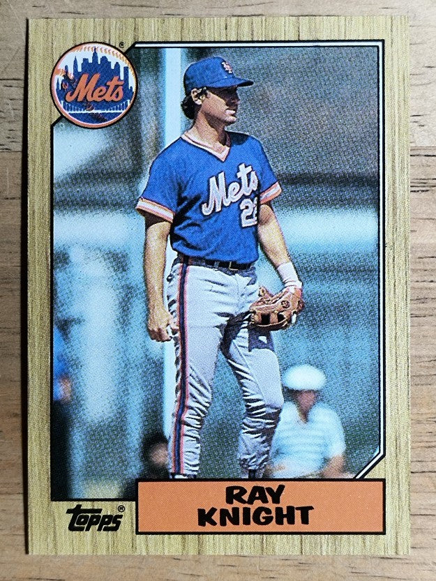 1987 Topps #488 Ray Knight