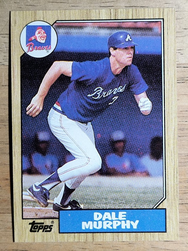 1987 Topps #490 Dale Murphy