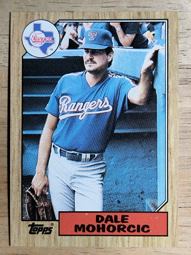 1987 Topps #497 Dale Mohorcic