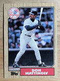 1987 Topps #500 Don Mattingly