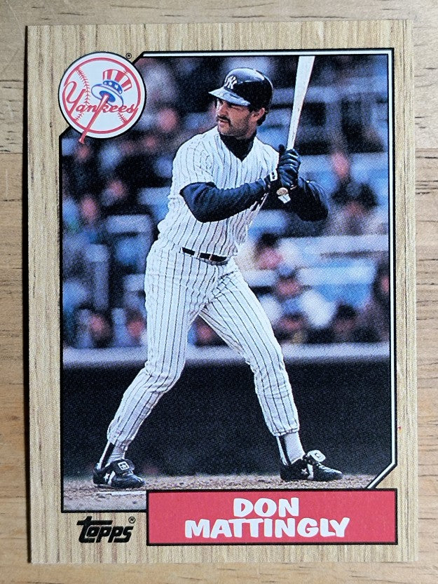 1987 Topps #500 Don Mattingly