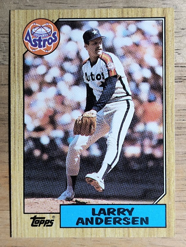1987 Topps #503 Larry Andersen