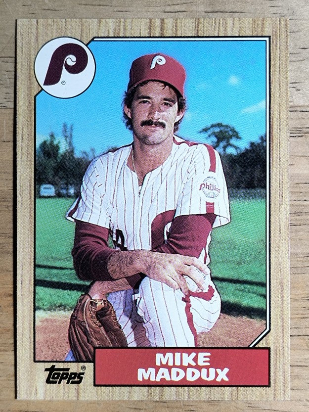 1987 Topps #553 Mike Maddux RC