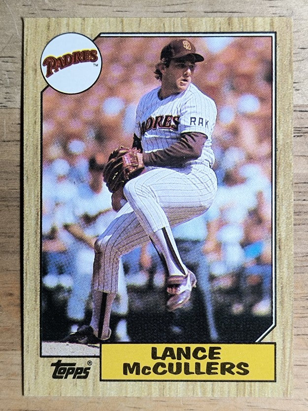 1987 Topps #559 Lance McCullers