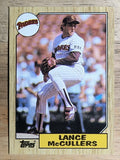 1987 Topps #559 Lance McCullers